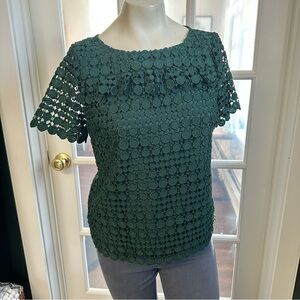 Talbots • Pine Green Blouse